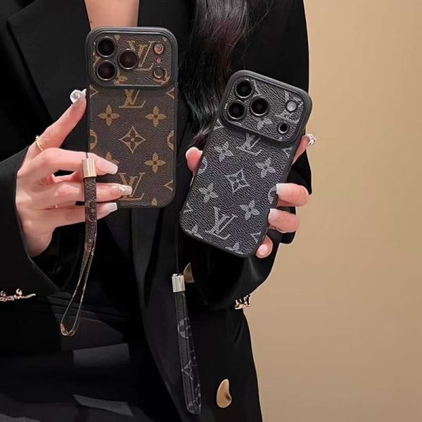 Louis Vuitton iPhone 18 Pro Max Case with Strap – Luxury Monogram Designer Cover
