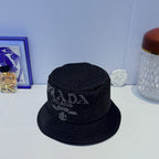 Prada Full Crystal Bucket Hat