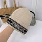Dior Oblique Wool Knit Beanie | Luxury Designer Winter Hat