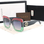 Classic Color Matching Square Sunglasses