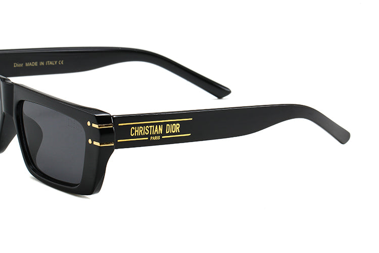 Louis Vuitton Narrow Rectangular Monogram Polarized Sunglasses | UV400