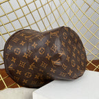 Luxury Louis Vuitton Monogram Bucket Hat & Cap Set