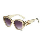 Chanel CC Rounded-Square Polarized Sunglasses