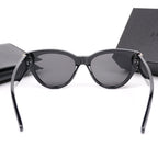 MIU MIU Sculpted Cat-Eye Polarized Sunglasses | Luxury UV400