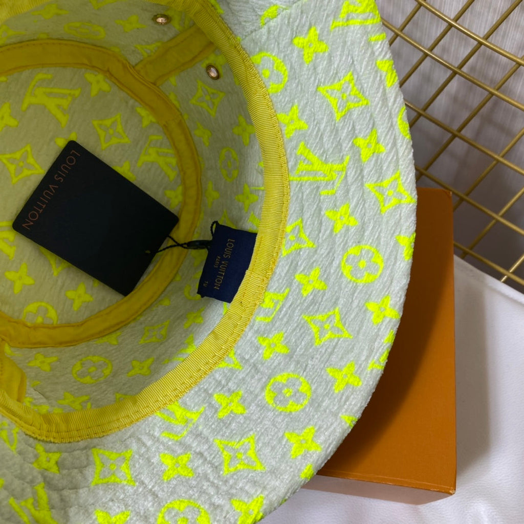 Luxury Louis Vuitton Monogram Bucket Hat for Men & Women