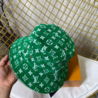 Luxury Louis Vuitton Monogram Bucket Hat for Men & Women