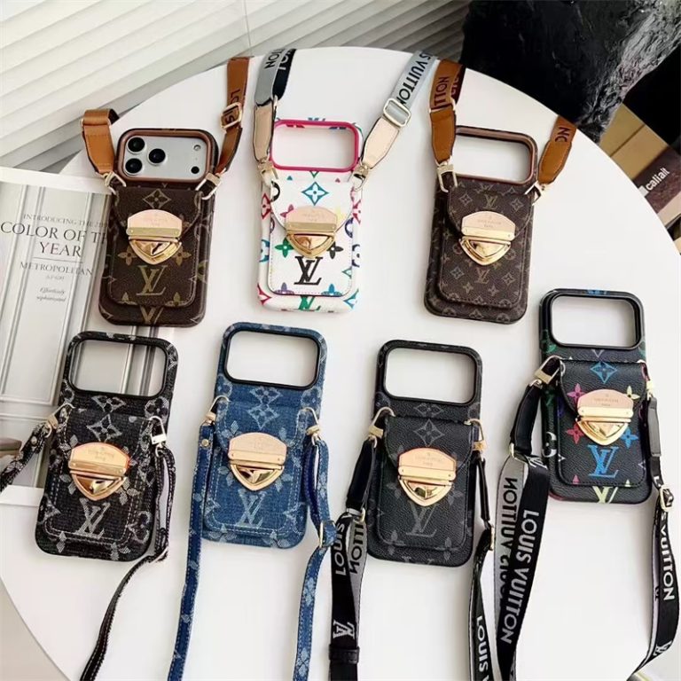 Louis Vuitton iPhone 17 Pro Max Case With Strap – Luxury Designer Crossbody Cover