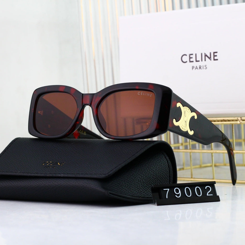 CELINE Oversized Square Polarized Sunglasses | Luxury Designer UV400 Eyewear