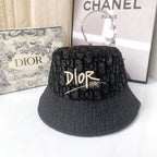 Christian Dior Lace Flocked Bucket Hat