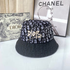 Christian Dior Lace Flocked Bucket Hat