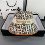 Christian Dior Embroidered Webbing Bucket Hat