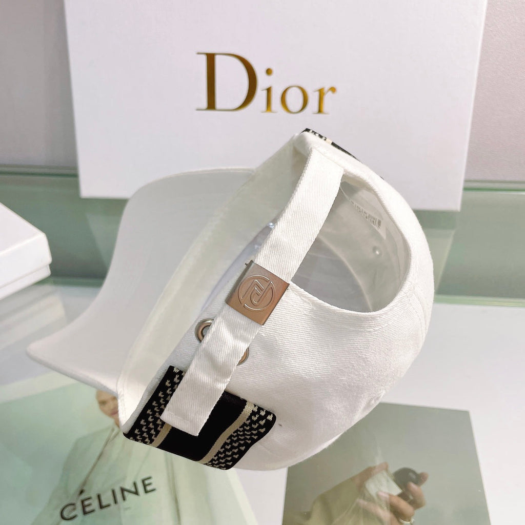 Christian Dior Oblique Web Baseball Cap