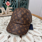 Luxury Louis Vuitton Monogram Bucket Hat & Cap Set
