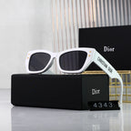 DIOR Embossed Rectangular Sunglasses | Luxury UV400 Designer Eyewear