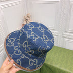 Gucci GG Monogram Vintage Canvas Bucket Hat for Men & Women