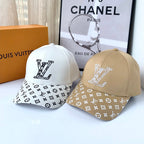 Louis Vuitton Monogram Embroidered Baseball Cap