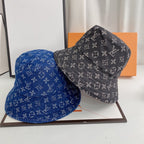 Louis Vuitton Monogram Denim Bucket Hat