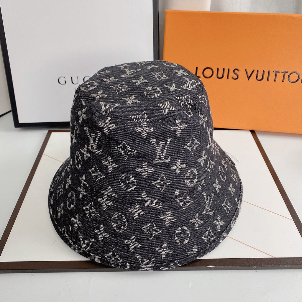 Louis Vuitton Monogram Denim Bucket Hat