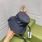Gucci GG Monogram Double-Sided Strap Bucket Hat