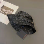 Louis Vuitton Monogram Leather Bucket Hat | Luxury Designer LV Hat