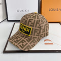 Fendi FF Embroidered Baseball Cap