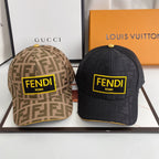 Fendi FF Embroidered Baseball Cap