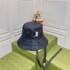 Gucci GG Monogram Double-Sided Strap Bucket Hat