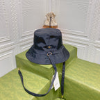 Gucci GG Monogram Double-Sided Strap Bucket Hat