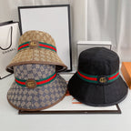 Gucci GG Supreme Web Stripe Bucket Hat | Luxury Designer Hat