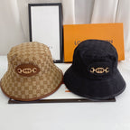 Gucci GG Monogram Chain Bucket Hat