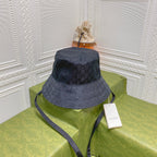 Gucci GG Monogram Double-Sided Strap Bucket Hat