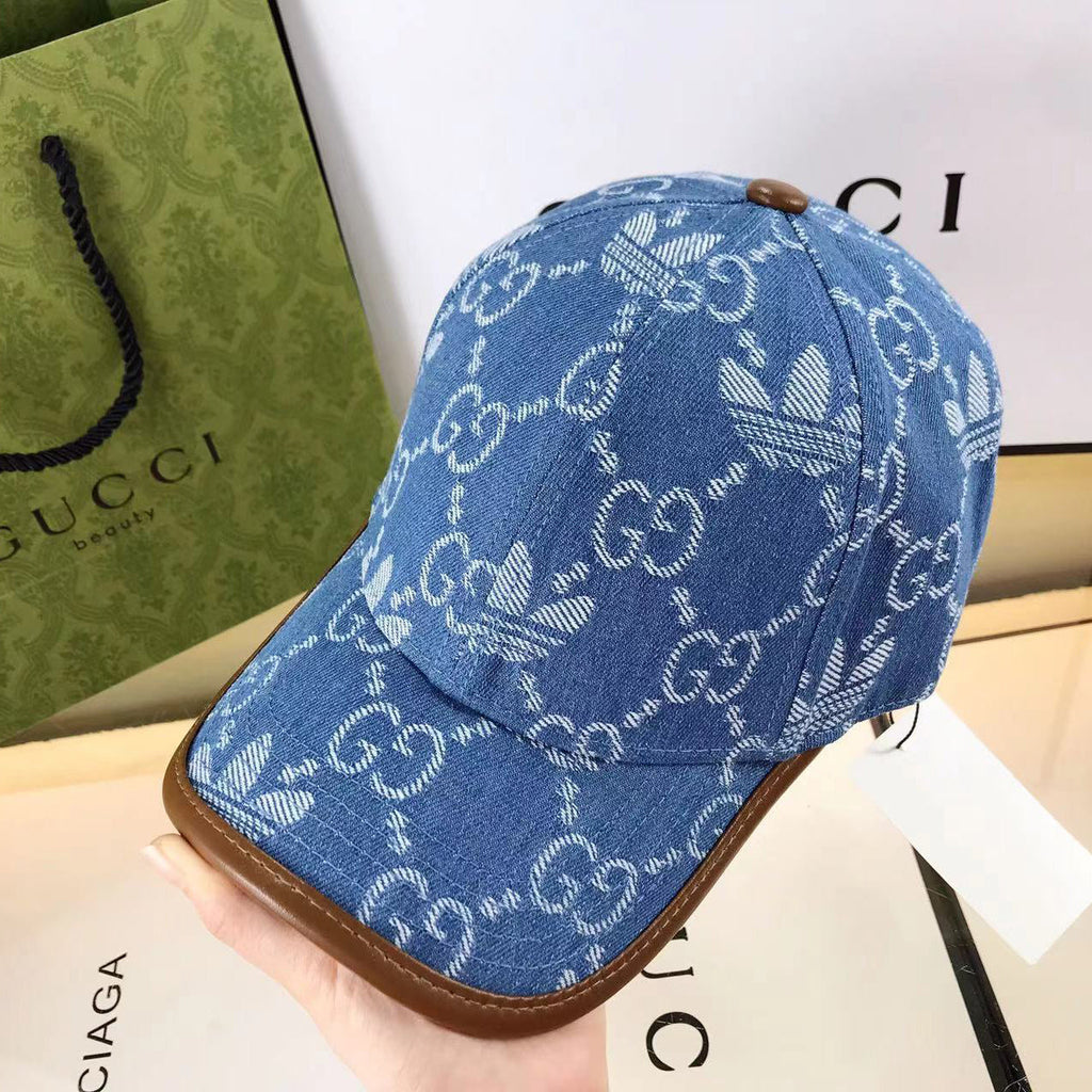 Gucci x Adidas Joint Denim Baseball Cap