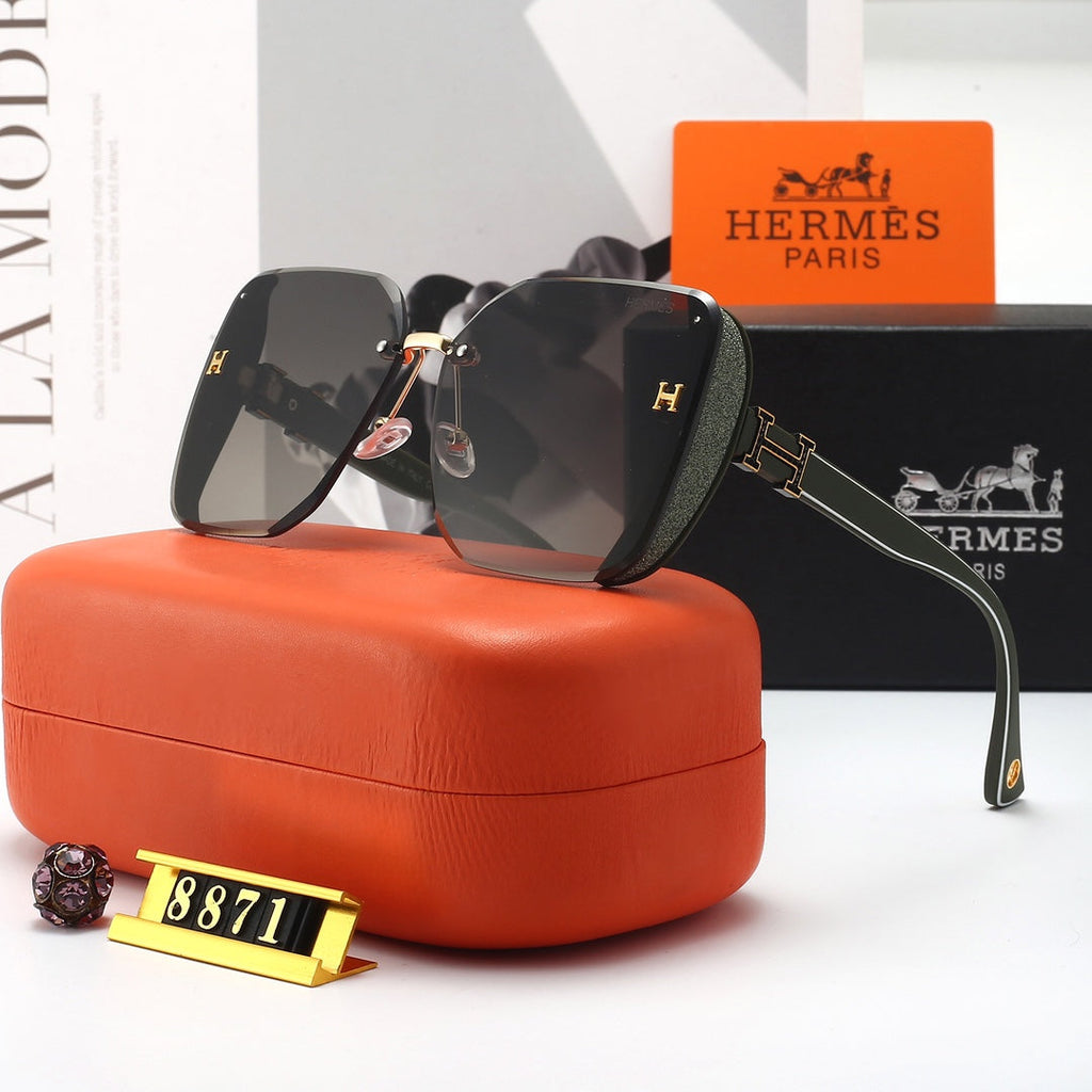 Hermès Square Polarized Sunglasses | Luxury Designer UV400 Eyewear