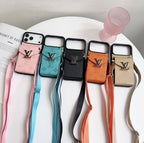 Louis Vuitton iPhone 17 Pro Max Card Holder Case – Luxury Designer Wallet Cover