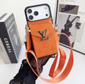 Louis Vuitton iPhone 18 Pro Max Card Holder Case – Luxury Designer Wallet Cover