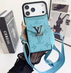 Louis Vuitton iPhone 18 Pro Max Card Holder Case – Luxury Designer Wallet Cover
