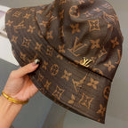 Louis Vuitton Monogram Leather Bucket Hat | Luxury Designer LV Hat