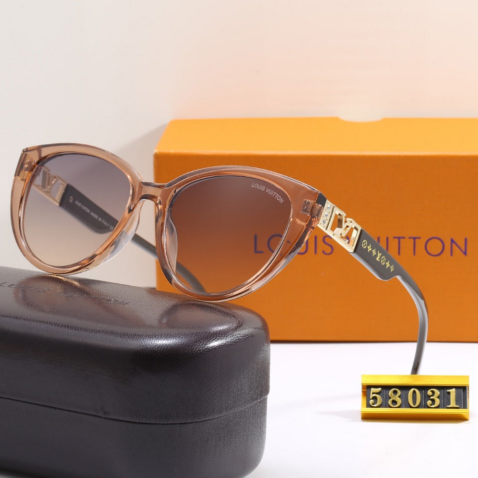 Louis Vuitton Diamond Monogram Square Polarized Sunglasses | Luxury Designer UV400 Eyewear