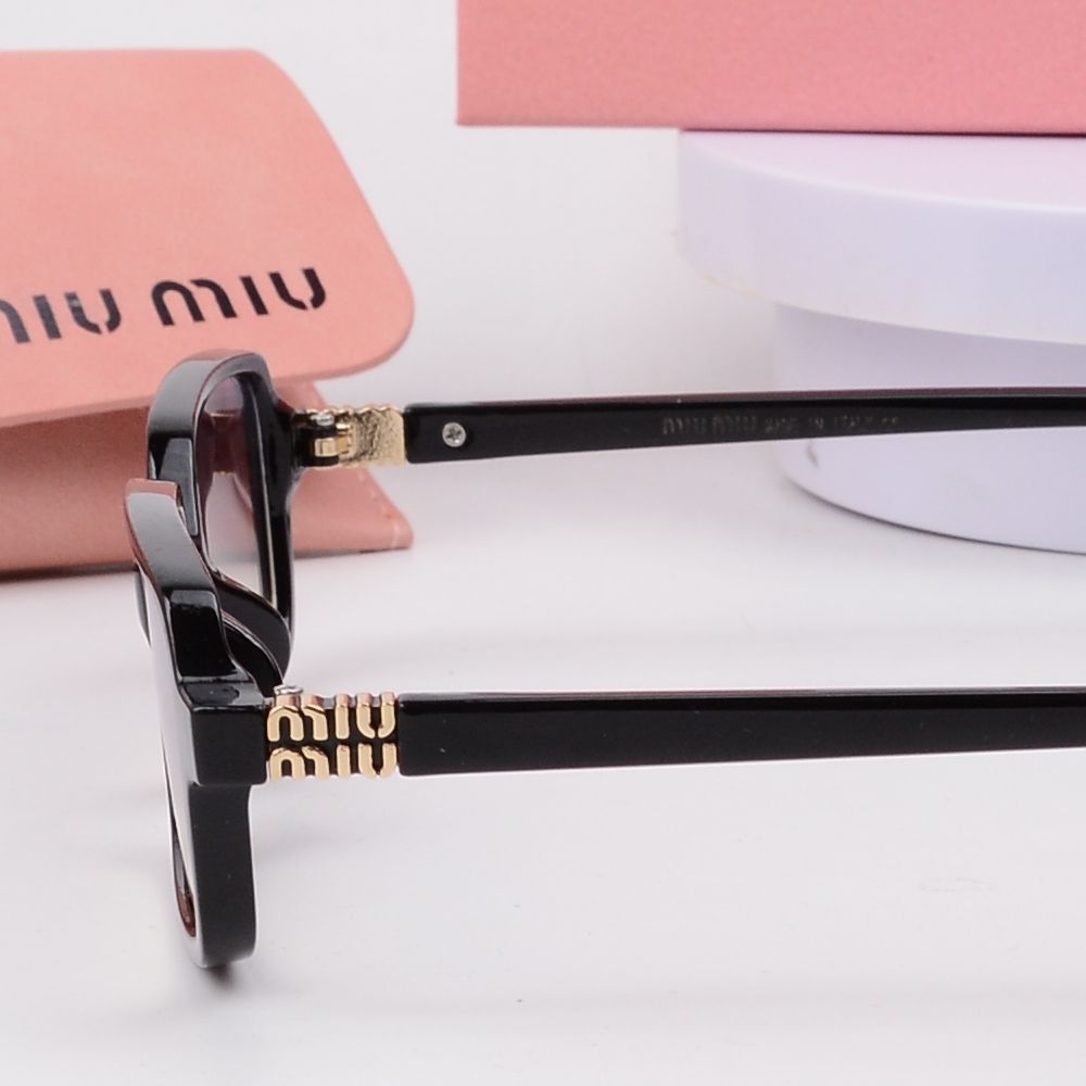Miu Miu Leopard Print Square Polarized Sunglasses | Luxury Designer UV400 Eyewear