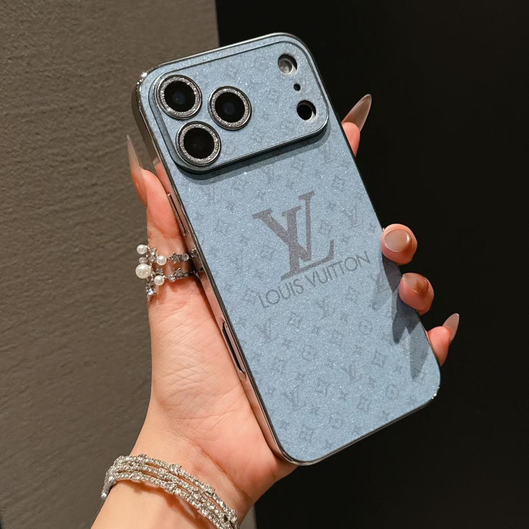 Shiny Louis Vuitton iPhone 17 Pro Max Case – Luxury Designer iPhone Case