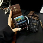 Louis Vuitton iPhone 18 Pro Wallet Case With Strap – Small Monogram Leather