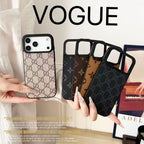 Louis Vuitton iPhone 18 Pro Max Case – Dark Classic Monogram & Damier Leather