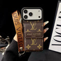 Louis Vuitton iPhone 17 Pro Max Wallet Case With Strap – Small Monogram Leather - MAJESTY