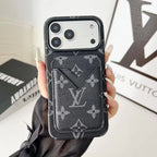 Louis Vuitton iPhone 18 Pro Case with Cardholder – Small Monogram Leather