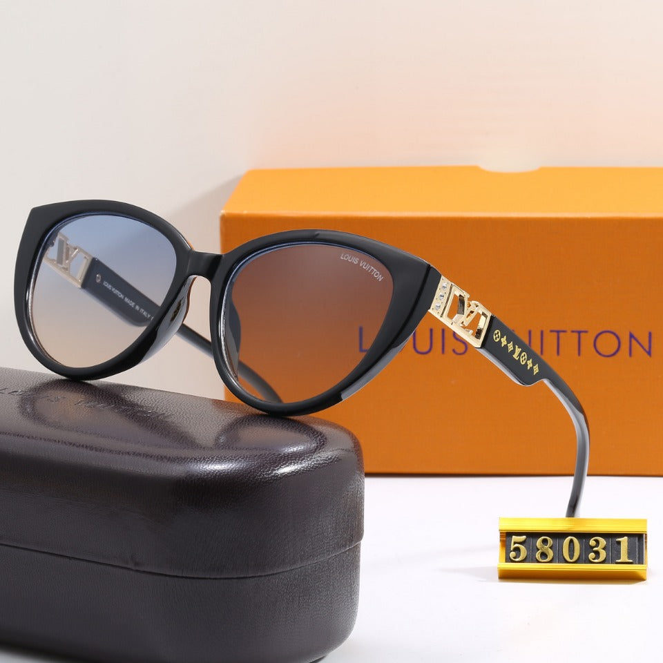 Louis Vuitton Diamond Monogram Square Polarized Sunglasses | Luxury Designer UV400 Eyewear