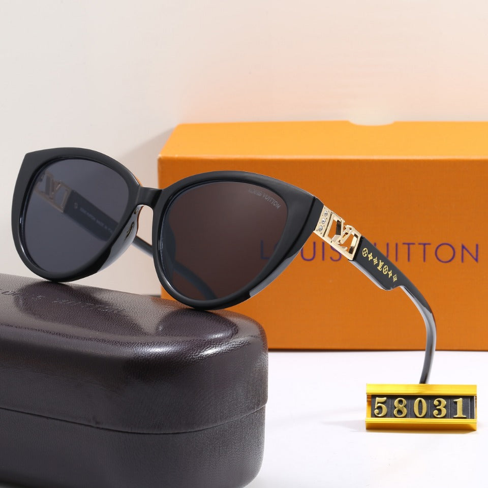 Louis Vuitton Diamond Monogram Square Polarized Sunglasses | Luxury Designer UV400 Eyewear