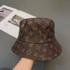 Louis Vuitton Monogram Leather Bucket Hat | Luxury Designer LV Hat