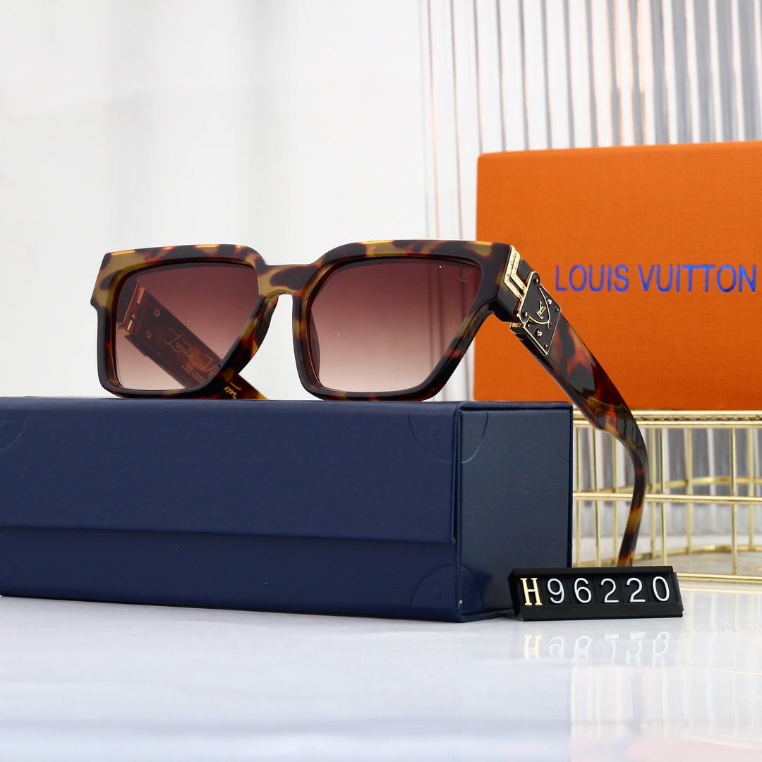Louis Vuitton Square Polarized Sunglasses | Luxury Designer UV400 Eyewear