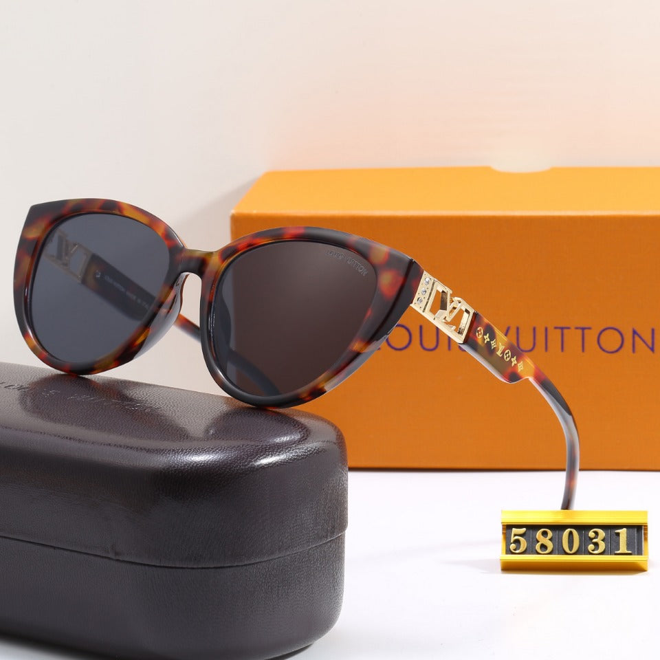 Louis Vuitton Diamond Monogram Square Polarized Sunglasses | Luxury Designer UV400 Eyewear