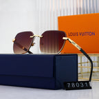 Louis Vuitton Rimless Polarized Sunglasses | Luxury Designer UV400 Eyewear